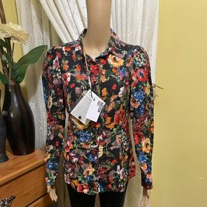 Floral Print LOVE MOSCHINO BLOUSE